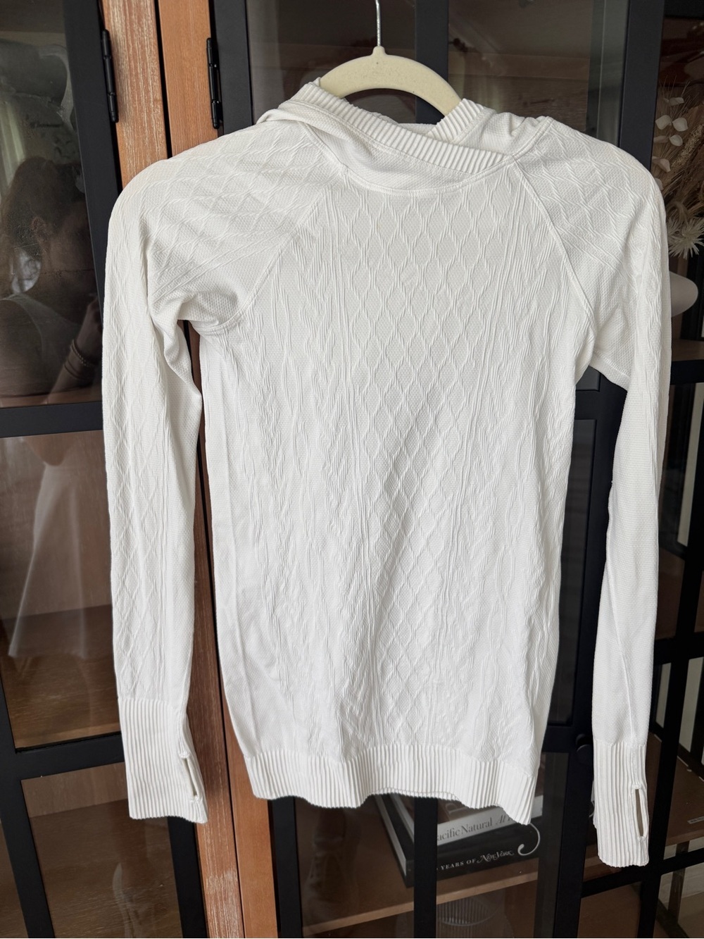 Lululemon Rest Less Hoodie textured sweatshirt long sleeve tee run workout